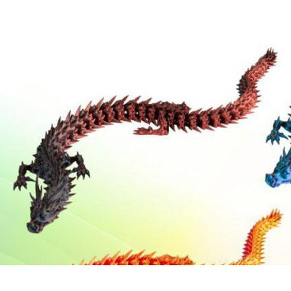 Dragão 3D 42 cm (Modelo 2) - Escuro