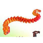 Serpente-Dragão 3D 47 cm - Laranja