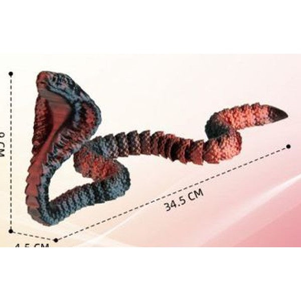 Naja 3D 37 cm - Castanho