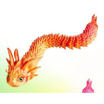 Serpente 3D 32 cm - Laranja