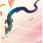 Dragão 3D 50 cm com Ovo - Azul e Roxo
