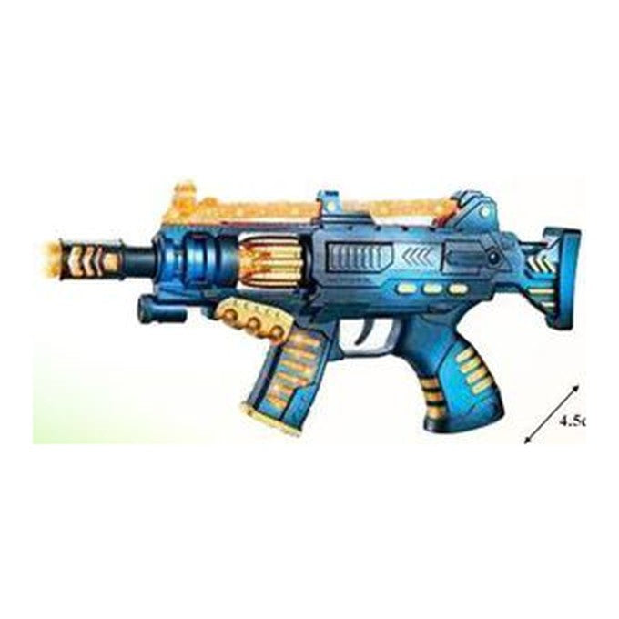 Pistola de Brincar c/ Luz e Sons - Azul