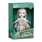 Boneca Escolar 15 Cm Altura - Branco