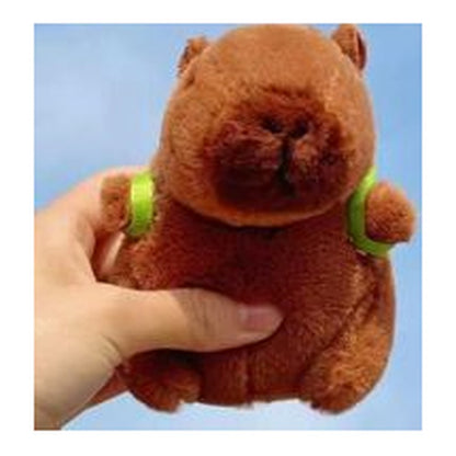 Peluche/Porta-Chaves Capivara - c/ Mochila