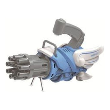 Pistola Automática de Bolhas de Sabão c/ Luz e Som - Azul