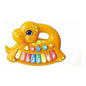 Teclado Musical Dinossauro - Amarelo