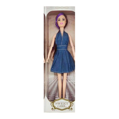 Boneca Fashion 30 Cm Altura - Vestido Ganga