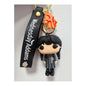 Porta-Chaves Wednesday Estilo Chibi - Uniforme Cinzento