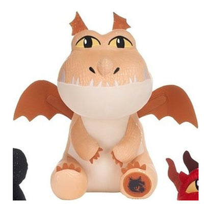 Peluche Como Treinares o Teu Dragão Coleção de 5 Modelos 25 cm - Castanho