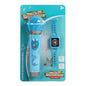 Microfone c/ Luz e Som 27,5 x 15,5 Cm - Azul