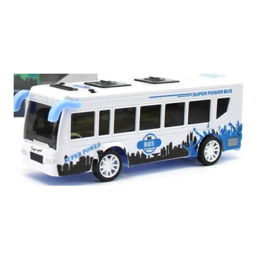 Autocarro Telecomandado 2 Canais 25x9x11 CM - Branco