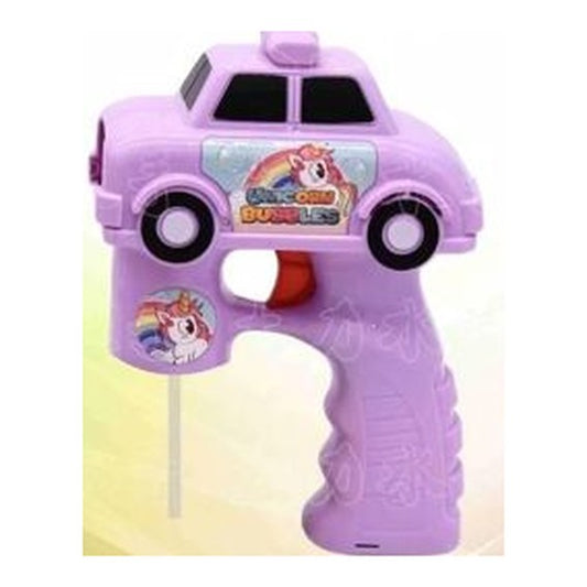 Pistola Automática de Bolhas de Sabão Unicórnio - Roxo