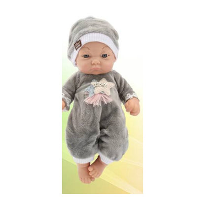 Bebé Realista 26 Cm Altura - Cinzento