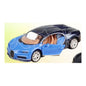 Lamborghini e Bugatti de Metal de Recuo com Luz e Som - Azul