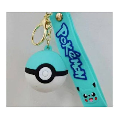 Porta-Chaves Pokébola - Azul Céu