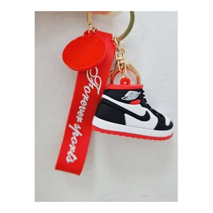Porta-Chaves Sapatilha Nike - Vermelho e Branco