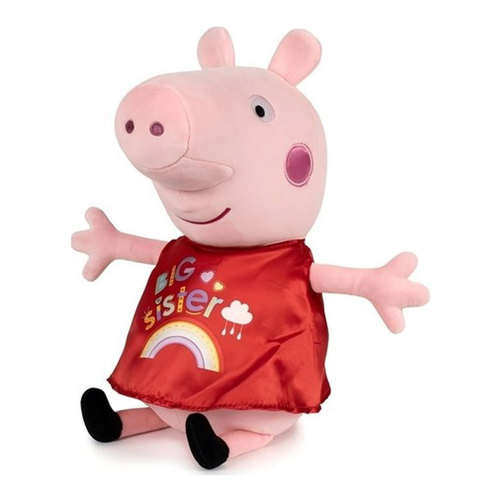 Peluche Porquinha Peppa 20 Cm 3 Modelos - Vermelho