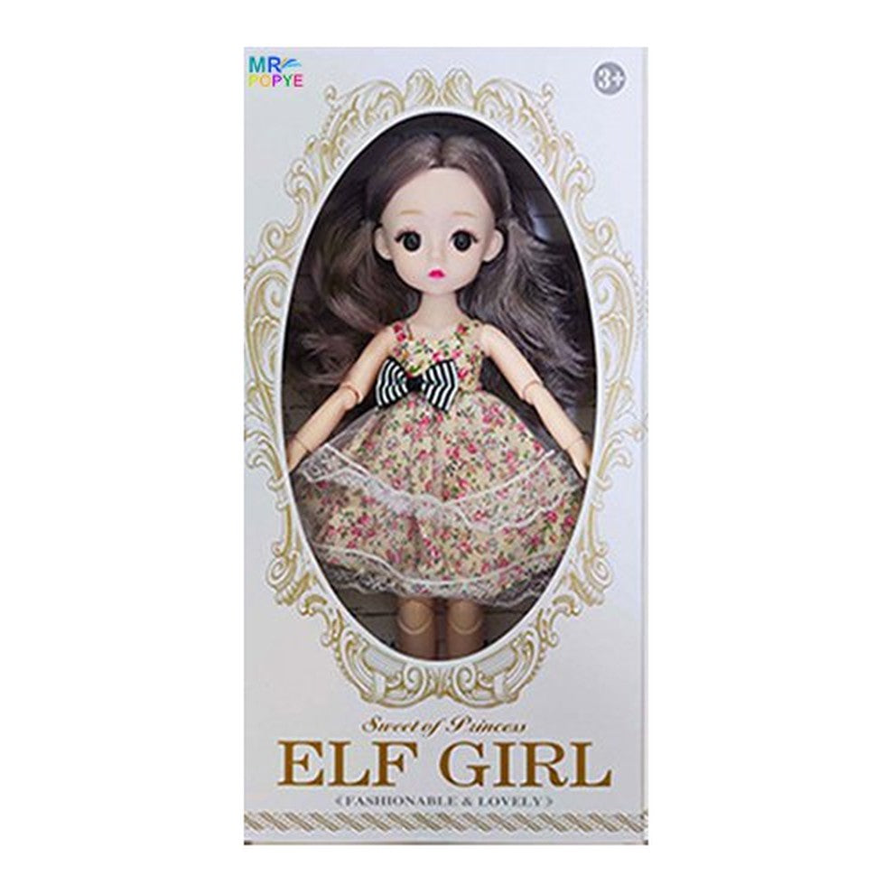 Boneca Elf Girl - Renda Castanha