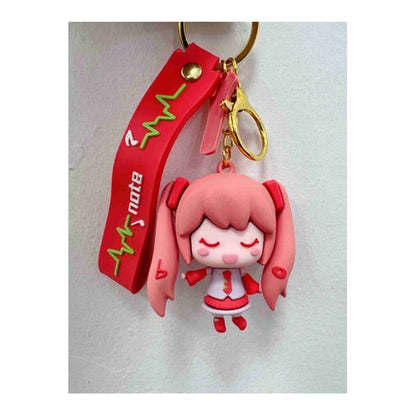 Porta-Chaves Hatsune Miku - Vermelho