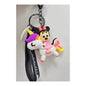 Porta-Chaves Unicórnio com Personagem - c/ Minnie