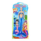 Boneca Sereia c/ Luz 34 Cm Altura - Azul