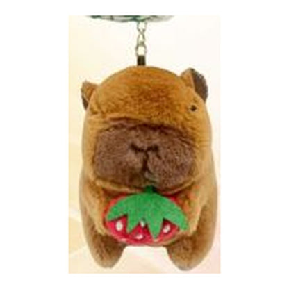 Peluche/Porta-Chaves Capivara - c/ Morango