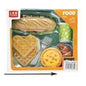 Conjunto de Acessórios "Fast Food" - Baguete e Waffles