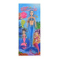 Boneca Sereia c/ Luz 34 Cm Altura - Azul