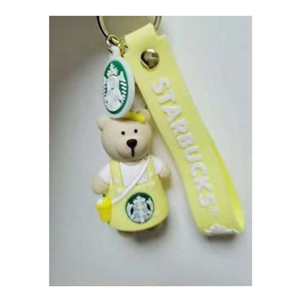 Porta-Chaves Starbucks - Amarelo