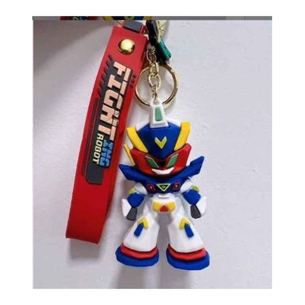 Porta-Chaves Transformers - Robô Branco e Vermelho