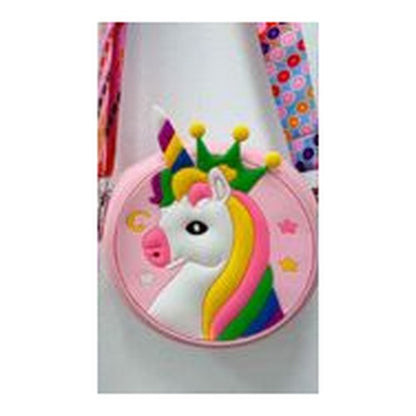 Bolsa Unicórnio - Rosa