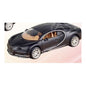 Lamborghini e Bugatti de Metal de Recuo com Luz e Som - Preto (Modelo 2)