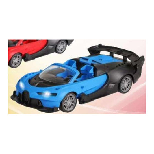 Carro Telecomandado Bugatti Descapotável 1:18 4 Canais - Azul