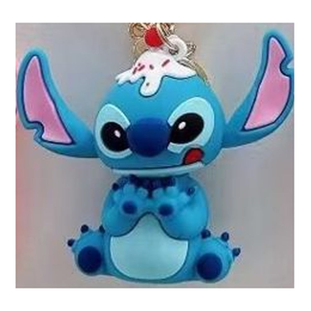 Porta-Chaves Stitch Sentado - Stitch c/ Gelado