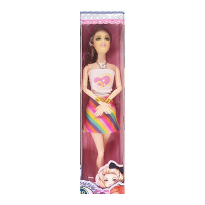 Boneca "Barbie" 32.5 x 41.5 Cm - Cabelo Vermelho