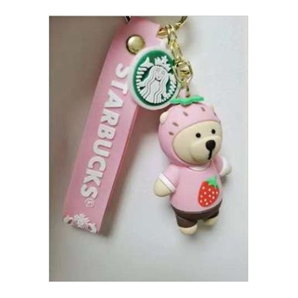 Porta-Chaves Starbucks - Morango