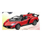 Carro Telecomandado 1:16 4 Canais com Luzes - Vermelho
