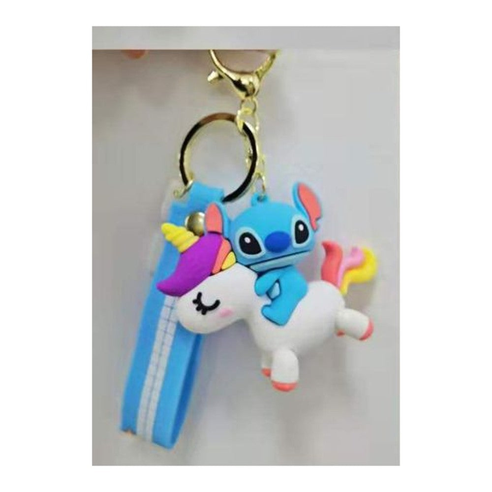 Porta-Chaves Unicórnio com Personagem - c/ Stitch