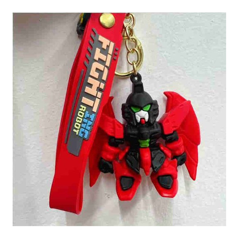 Porta-Chaves Robô de Combate - Vermelho e Preto