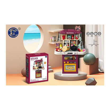 Cozinha Infantil c/ Acessórios - Vermelho