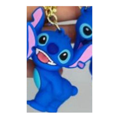 Porta-Chaves Stitch - A Rir