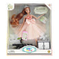 Boneca Fashion 29 Cm Altura - Vestido Rosa