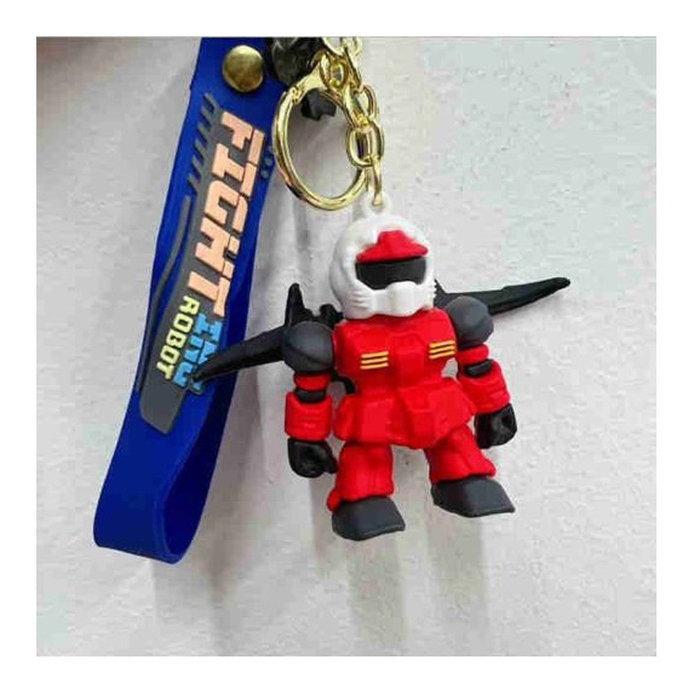 Porta-Chaves Robô de Combate - Vermelho c/ Capacete