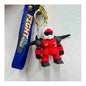 Porta-Chaves Robô de Combate - Vermelho c/ Capacete