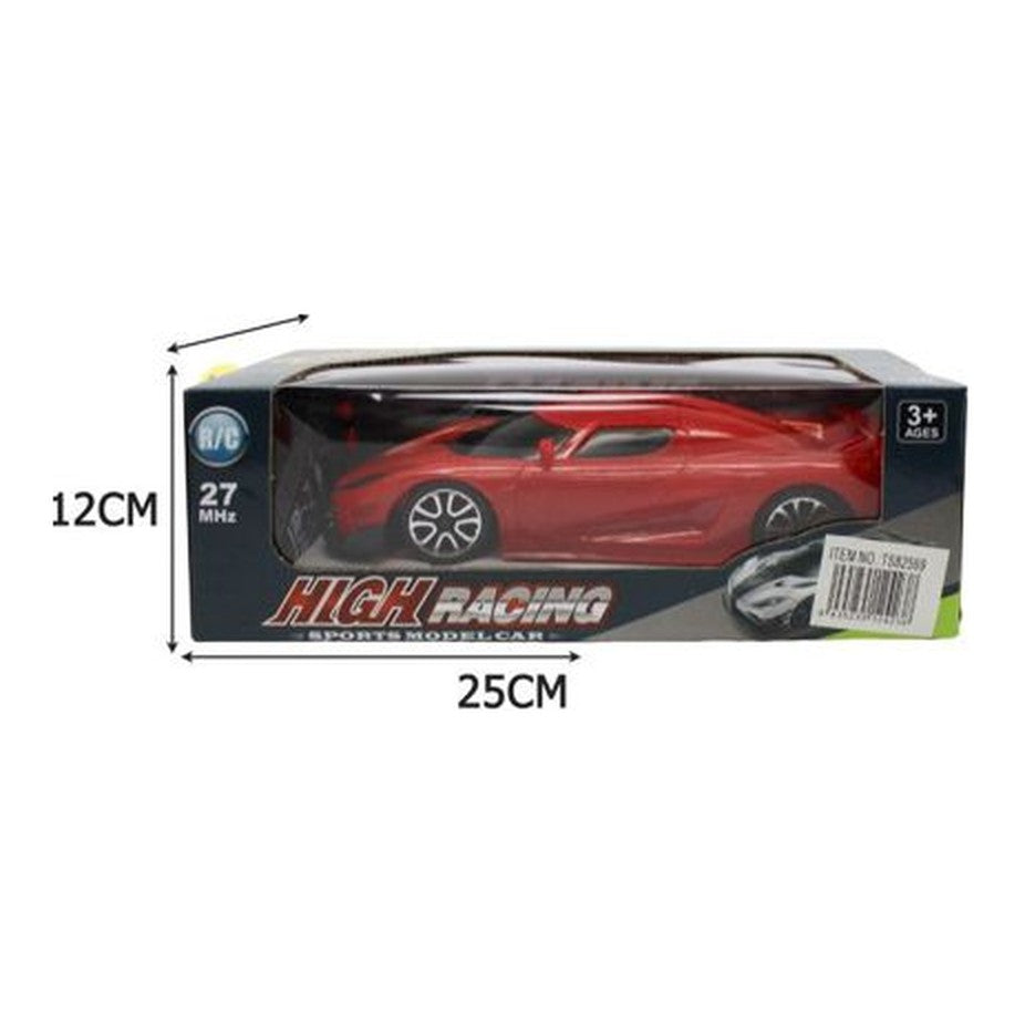 Carro Telecomandado 2 Canais 25x12x8 CM (Modelo 2) - Vermelho