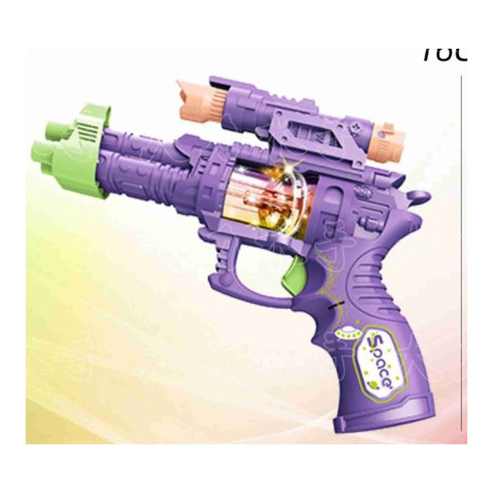 Pistola de Brincar c/ Luz e Sons - Roxo