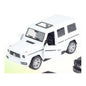 Mercedes G Jeep de Metal de Recuo 1:32 Sortidos - Branco
