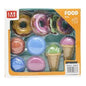 Conjunto de Sobremesas Infantil - Gelados e Donuts