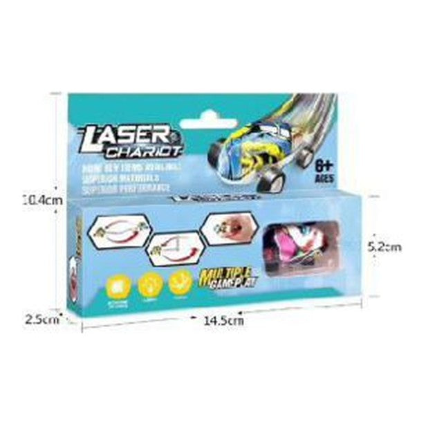Carro Laser de Alta Velocidade - Azul