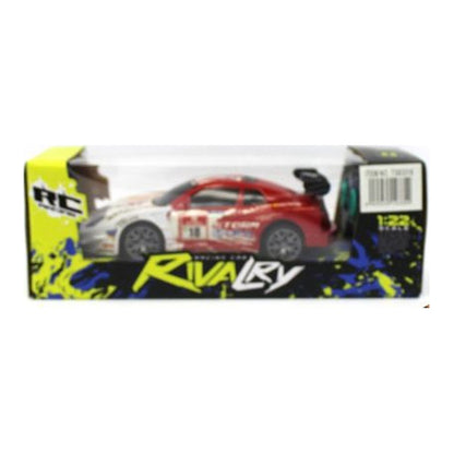 Carro Telecomandado 4 Canais 26x11x9 CM (Modelo 1) - Branco/vermelho